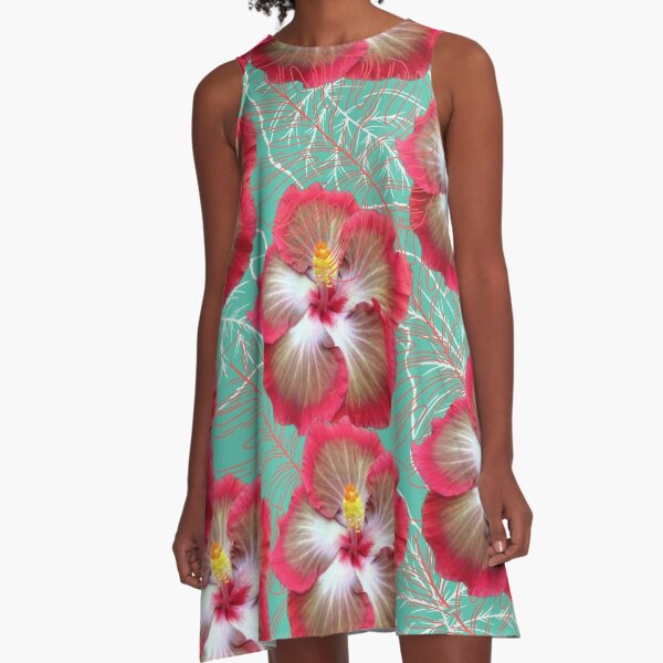 Gumamela Pink A-Line Dress