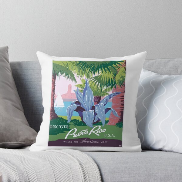 Item preview, 1936 Puerto Rico U.S.A. Travel Poster designed and sold by retrographics.