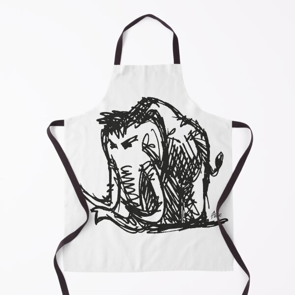 Woolly Mammoth Apron