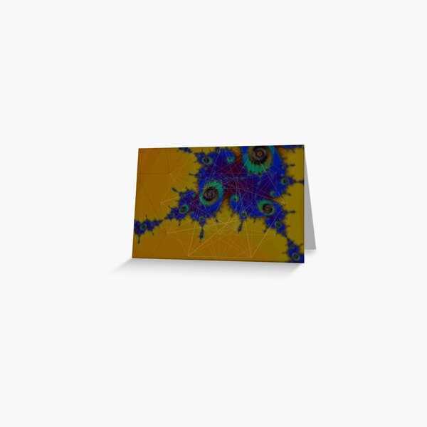 double metatron Greeting Card