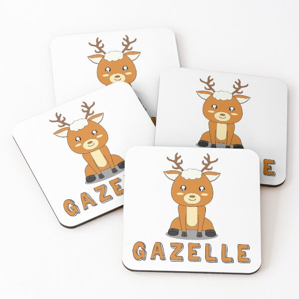 Item preview, cute gazelle animals gazelle illustration gifts designed and sold by zerobatt.