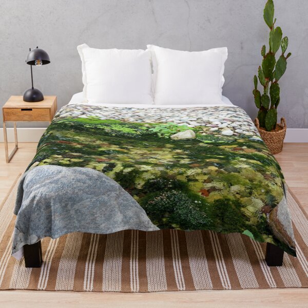 Item preview, Stream with Rocks and Algae designed and sold by Susie Kramer.