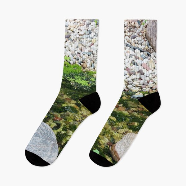 Item preview, Stream with Rocks and Algae designed and sold by Susie Kramer.
