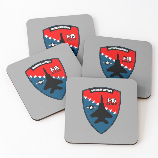 F-15 Eagle Coasters (Set of 4)