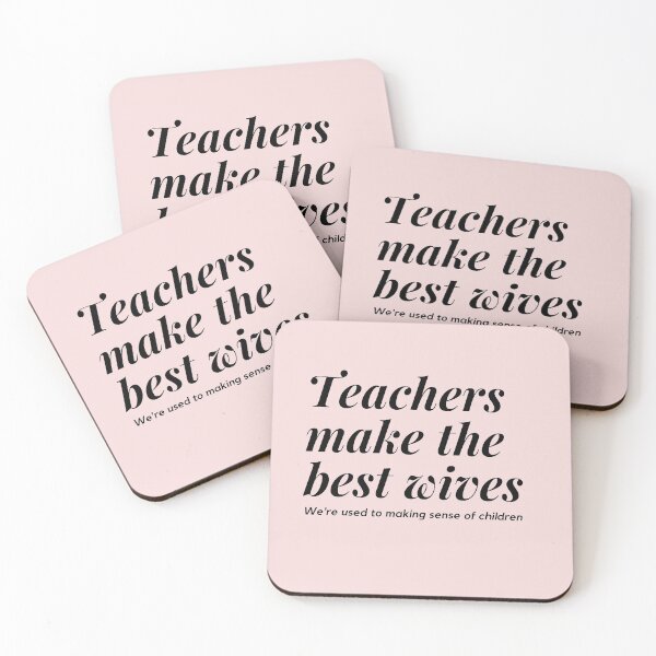 Item preview, Teachers make the best wives designed and sold by VioletStudio.