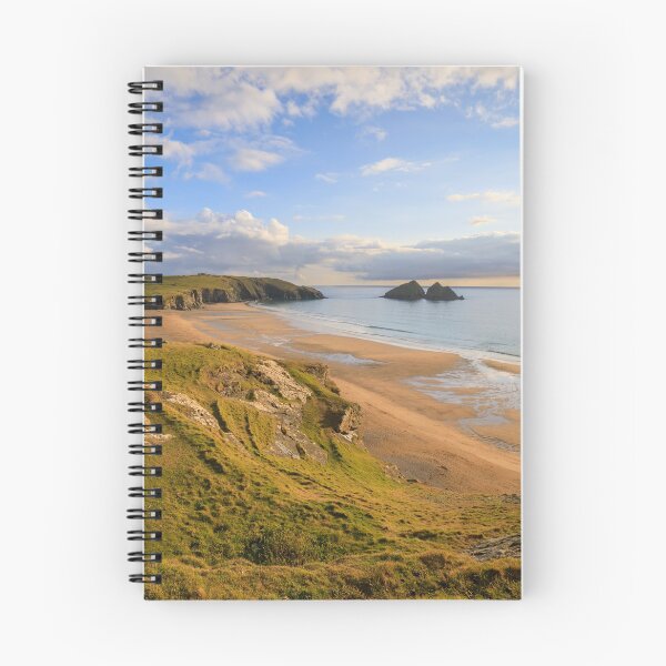 Item preview, Evening light (Holywell Bay) designed and sold by bitm2007.