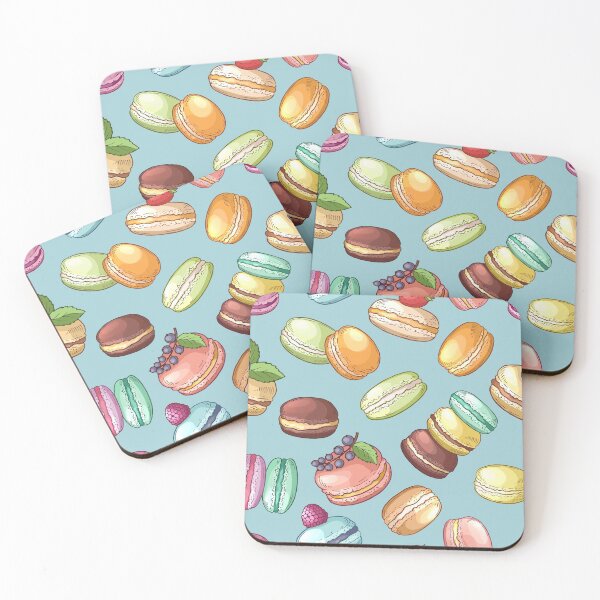 Item preview, Colorful Fruity Macarons Pattern designed and sold by Alicia Chee.