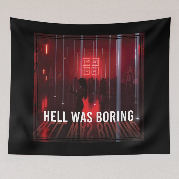 Item preview, Hell was boring designed and sold by Schmuddelshirt.