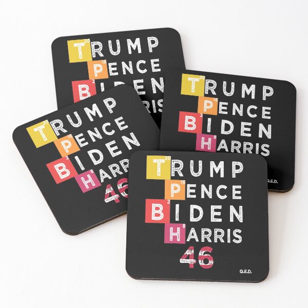 Artikelvorschau, Trump Pence Biden Harris 2020 - Abstimmung 46 Alphabet Rangliste Vintage entworfen und verkauft von Designworking.