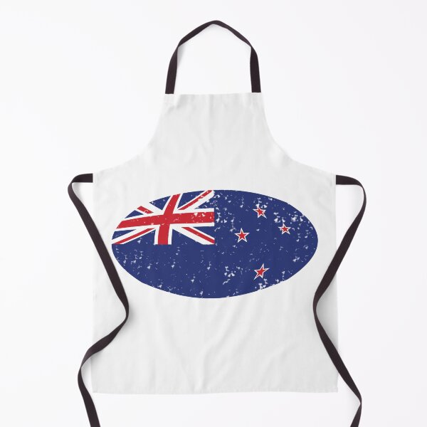 Item preview, Round Kiwi New Zealand flag distressed designed and sold by jazzydevil.