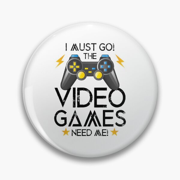 Item preview, I Must Go The Video Games Need Me designed and sold by autlu.