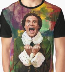 Elf - SANTA'S COMING! Graphic T-Shirt