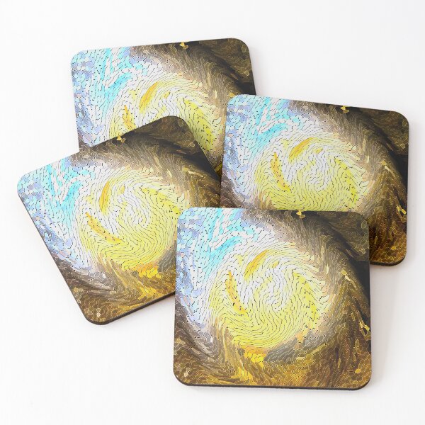 Item preview, Golden Shine Comet Flower washing over with Blue designed and sold by CeeLeighTees.