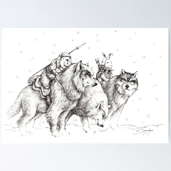Winter Hunters Poster
