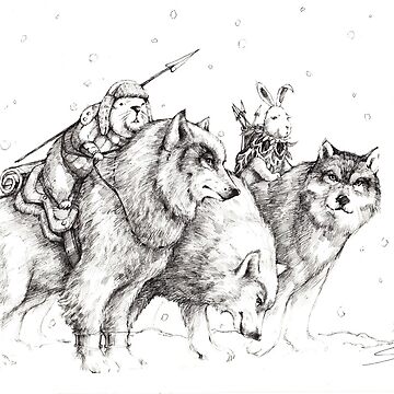 Artwork thumbnail, Winter Hunters by SKMOON