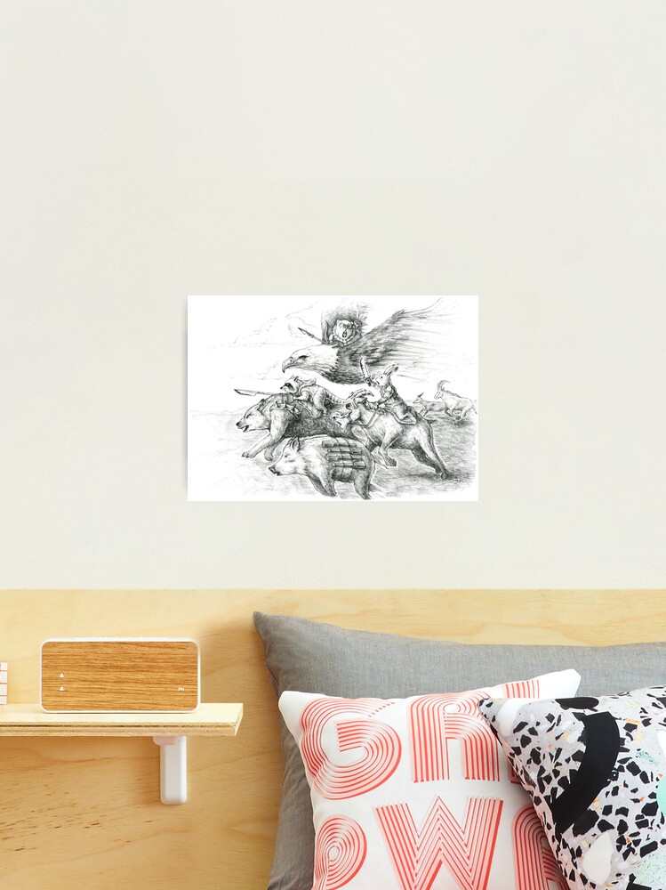 Thumbnail 2 of 3, Photographic Print, Wild Militia designed and sold by SKMOON.