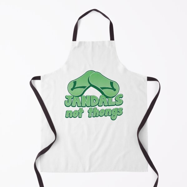 Item preview, JANDALS not thongs with funny New Zealand designed and sold by jazzydevil.