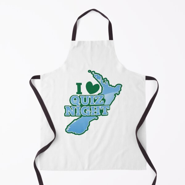 Item preview, I love QUIZ Night with New Zealand Map designed and sold by jazzydevil.