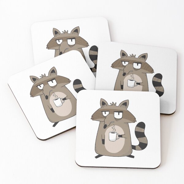 Item preview, Grumpy raccoon designed and sold by DerSenat.