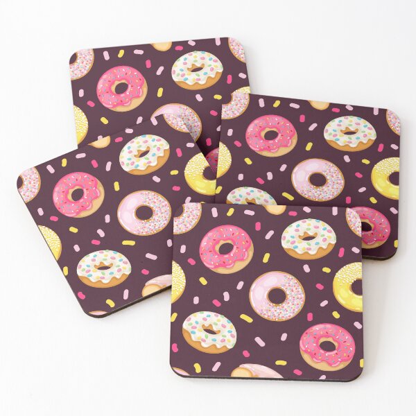 Item preview, Colorful Sprinkles Donuts Pattern designed and sold by Alicia Chee.