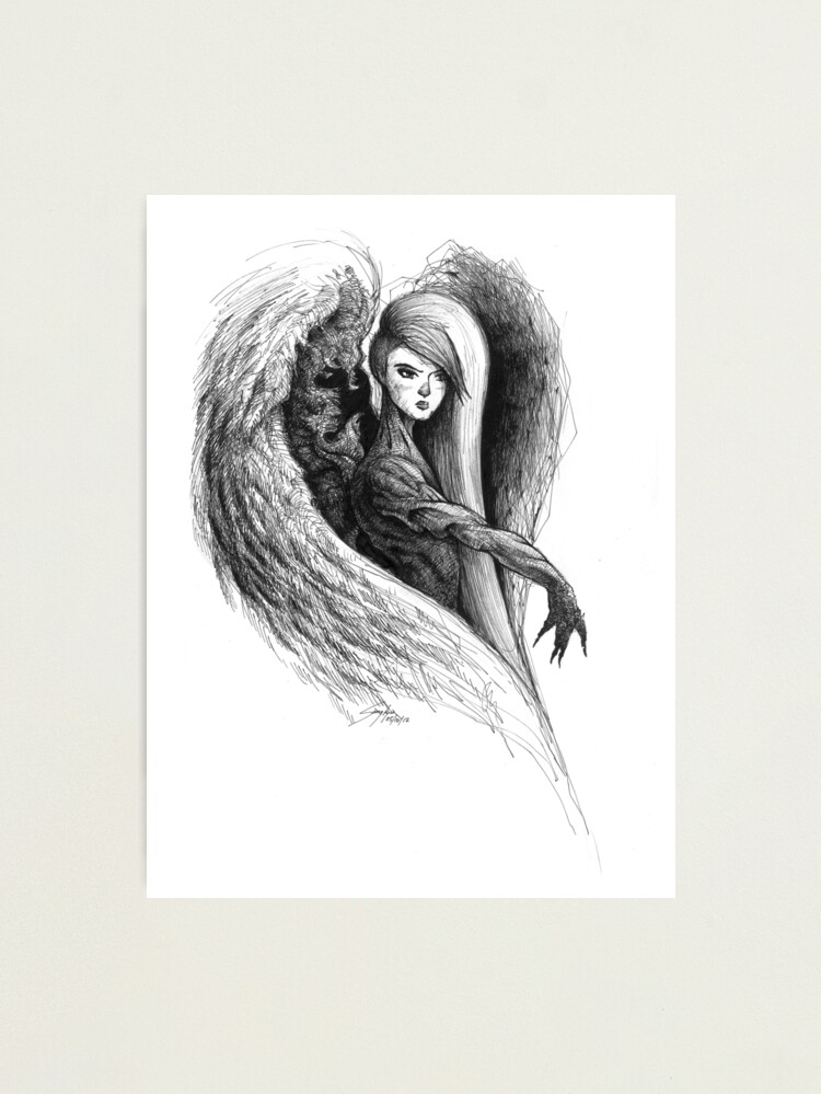 Thumbnail 1 of 3, Photographic Print, Angel designed and sold by SKMOON.