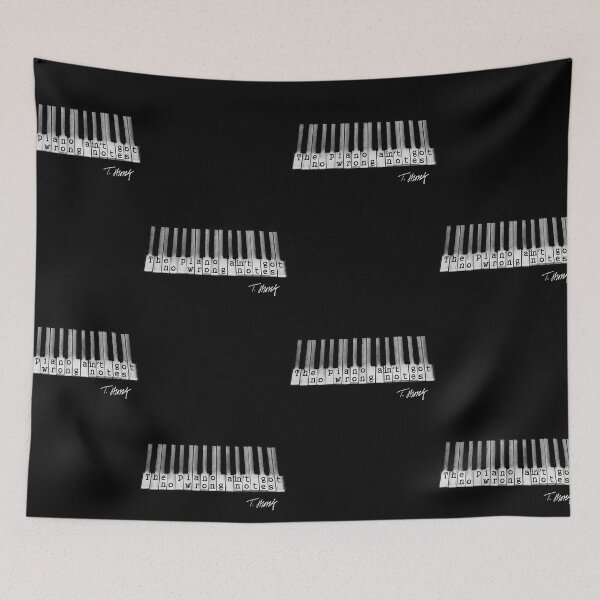 Item preview, The Piano ain't got No Wrong Notes designed and sold by MusicManiacs.