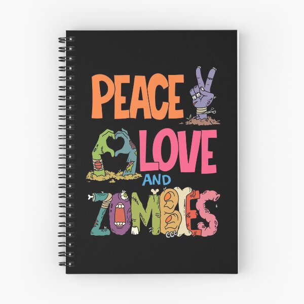 Item preview, Peace Love and Zombies designed and sold by Konnectd.