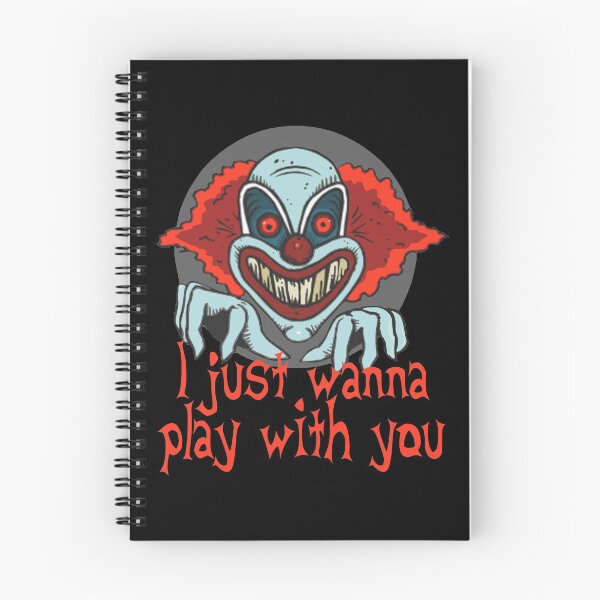 Item preview, Evil Clown Horror Killer Clowns Funny Just Wanna Play Halloween Scary Haunted House designed and sold by TopTeeShop.