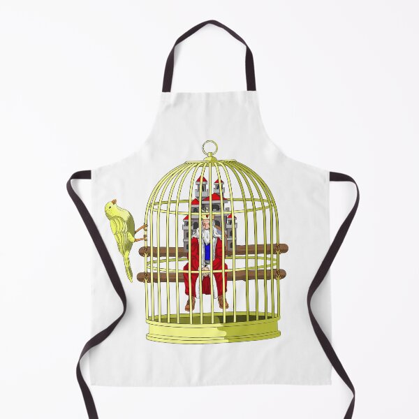 Item preview,  CAGED KING - RULER IN A GOLDEN CAGE designed and sold by Dwarf-Monkey.