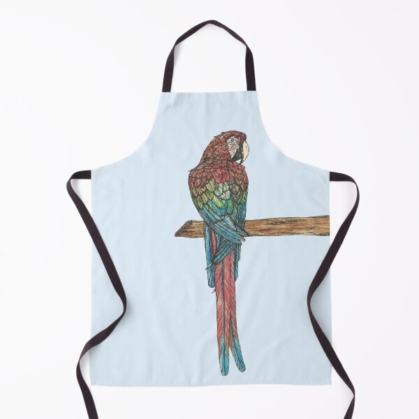 Item preview, Red and Green Macaw designed and sold by SerenSketches.