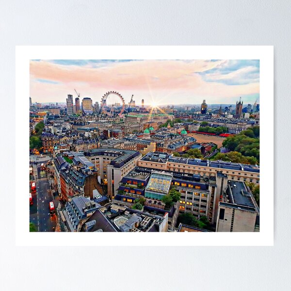 Aperçu de l'œuvre Panorama de Londres créée et vendue par PhotoCDesign.