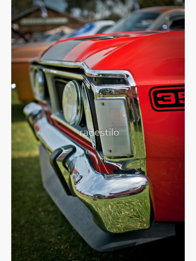 "Ford XY GT Front Grill" Photographic Print by radestilo Redbubble