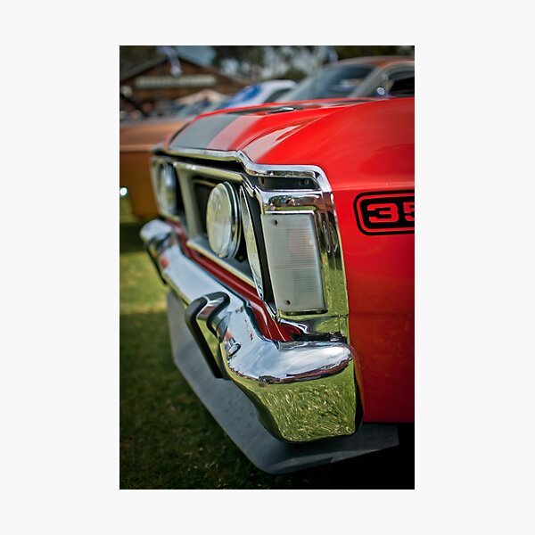 "Ford XY GT Front Grill" Photographic Print by radestilo Redbubble