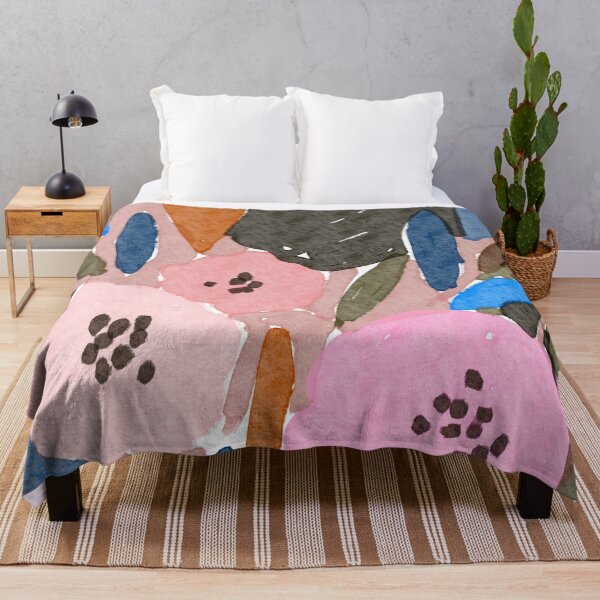 Item preview, Blooms in Blush // Soft Floral Print  designed and sold by fossdesign.