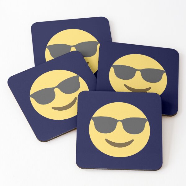 Item preview, Smiling Face With Sunglasses Cool Emoji designed and sold by depresident.