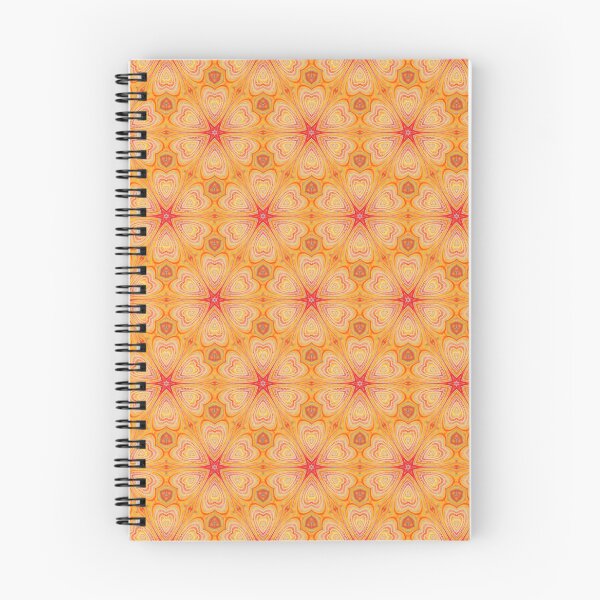 Item preview, Orange Retro Style Pattern designed and sold by Sarah Wainwright.