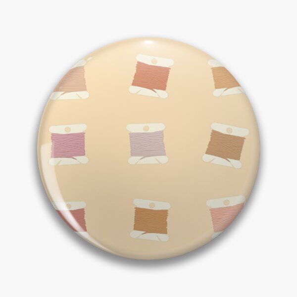 Item preview, Earth tones embroidery bobbins  designed and sold by pinkfridgebr.