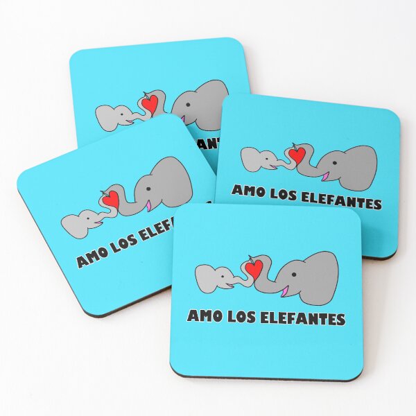Item preview, Amo los elefantes - I love elephants designed and sold by jentiger.