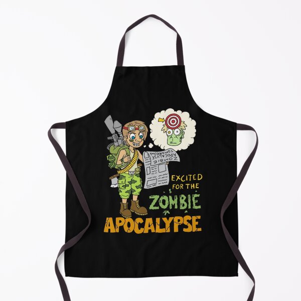 Item preview, Excited for the Zombie Apocalypse designed and sold by Konnectd.