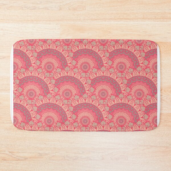 Item preview, Pink and Orange Mandala Pattern designed and sold by KauzSL.