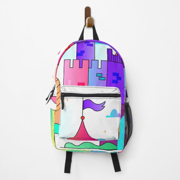 Item preview, Beautiful fairytale castle for princess, magic kingdom. Vintage Palace. Wonderland illustration on a white background designed and sold by mashmosh.