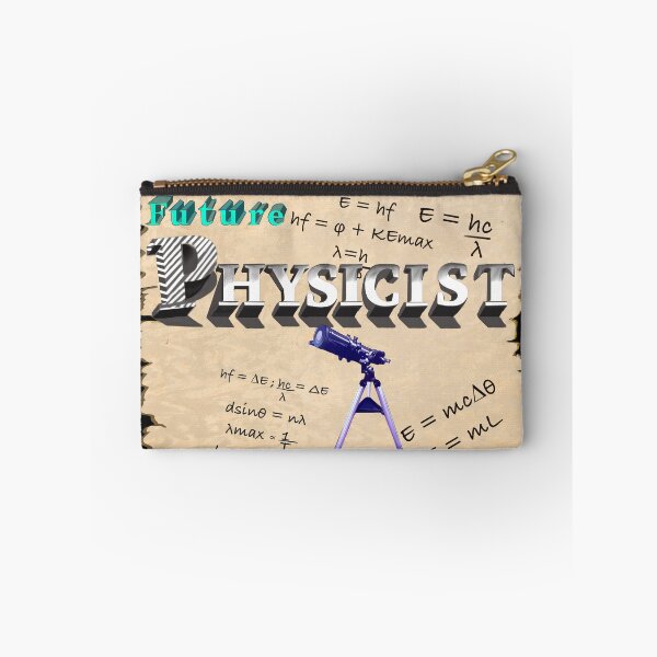 Item preview, physics formulae and telescope with the words future physicist in 3d designed and sold by Artonmytee.