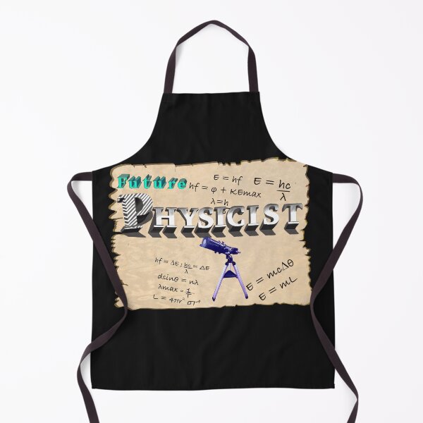 Item preview,  physics formulae and telescope with the words future physicist in 3d designed and sold by Artonmytee.
