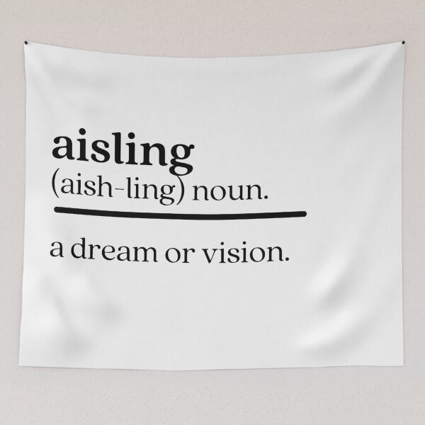 Item preview, aisling -  irish language definition designed and sold by brownbread-.