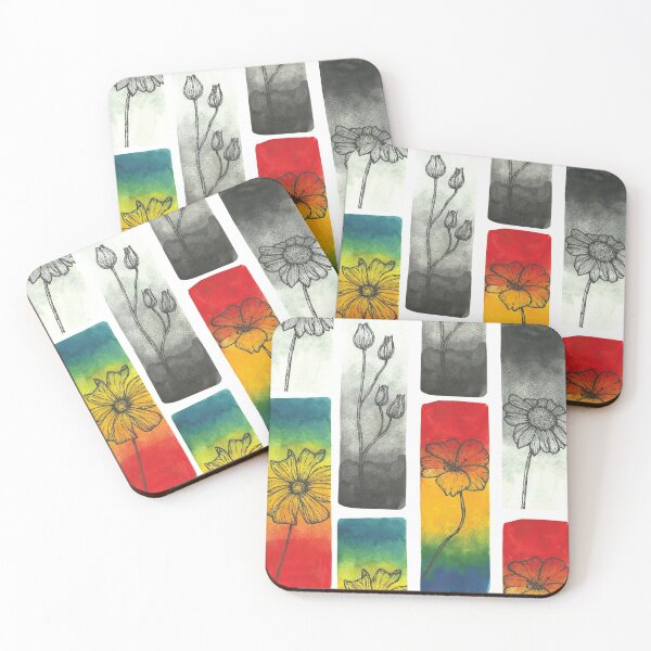 Item preview, Flower Blocks designed and sold by SerenSketches.