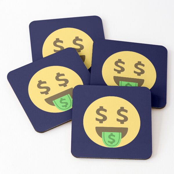 Item preview, Money-Mouth Face Dollar Emoji designed and sold by depresident.
