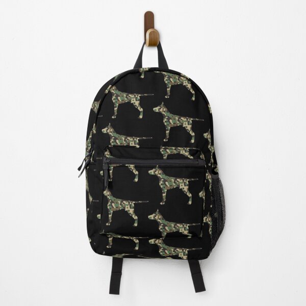 Item preview, doberman silhouette camouflage pattern for dog lovers  designed and sold by cathelkav.