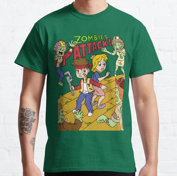 Zombie Attack T Shirts Redbubble - zombie attack roblox codes money