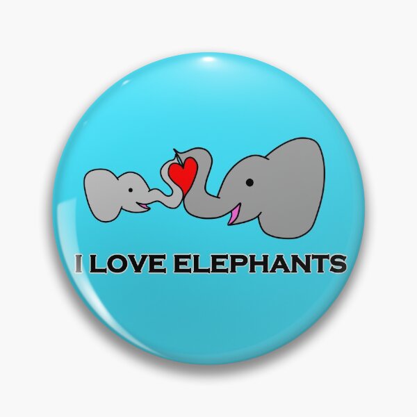 Item preview, I Love Elephants designed and sold by jentiger.