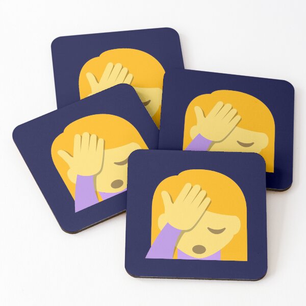 Item preview, Emoji femenino de Facepalm designed and sold by depresident.